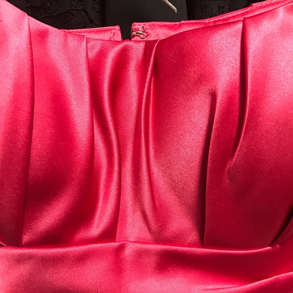 Formal satin dress